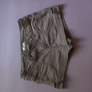 SO Wear It Declares It Short Shorts size 7 Womens Cotton with Pockets